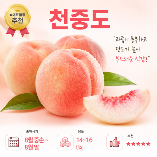 천중도 성수기 - 충주 대표 품종	★★★★★